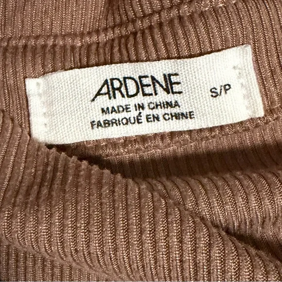 Ardene Tan Ribbed Fabric - Picture 3 of 3